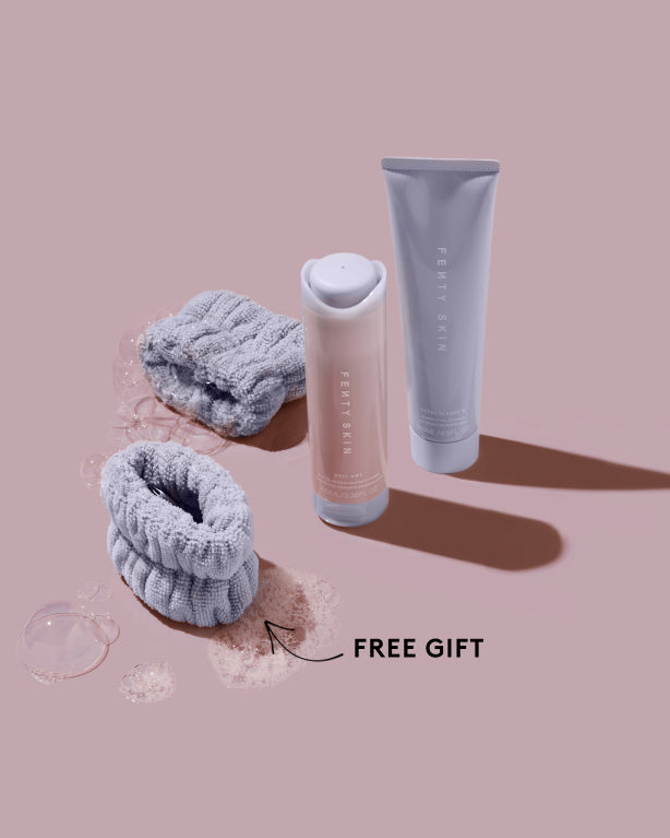 Double Cleans'r Crew Makeup Remover Duo Set with Cleansing Cuffs - Gentle Facial Cleanser for Sensitive Skin | Perfect for Nighttime Skincare & Travel Beauty Routine