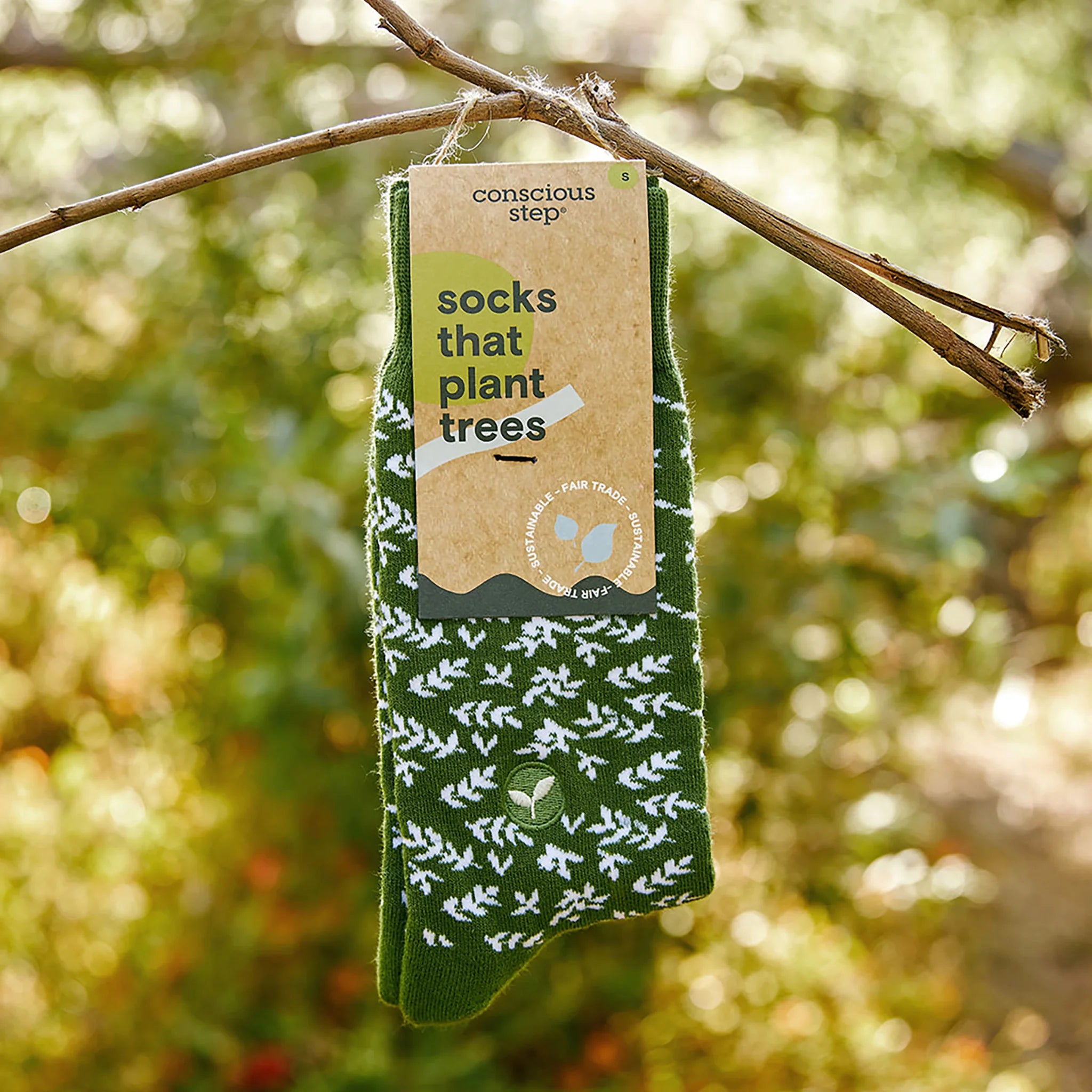 Conscious Step Eco-Friendly Socks That Plant Trees - Sustainable Cotton Socks for Men & Women - Perfect for Hiking, Yoga & Everyday Wear