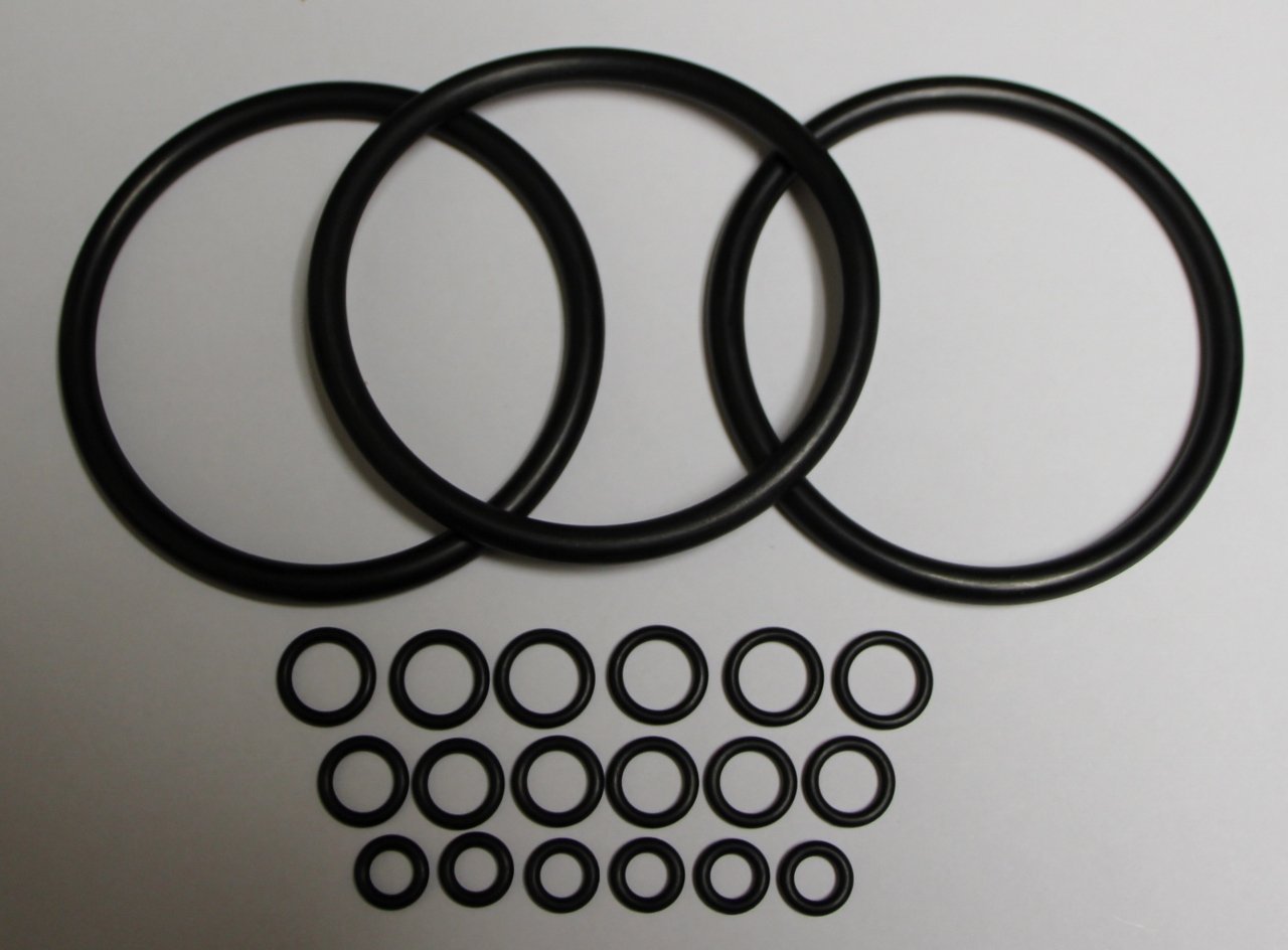Premium Universal O-Ring Three Gasket Set for Cornelius Home Brew Keg - Durable Replacement Seals for Beer Kegs, Perfect for Home Brewing, Draft Beer Systems & Keg Maintenance
