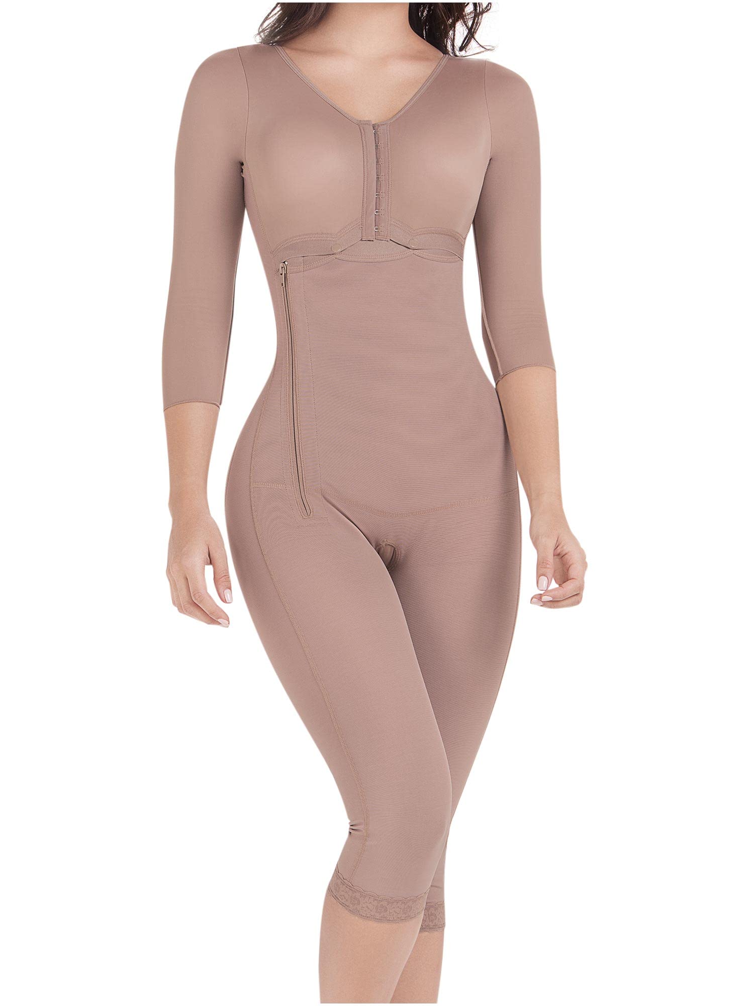 MARIAE 9292 Post-Surgery Shapewear for Women - Stage 2 BBL & Lipo Recovery Faja - Compression Garment for Tummy Control & Body Shaping - Perfect for Post-Surgical Healing & Everyday Wear