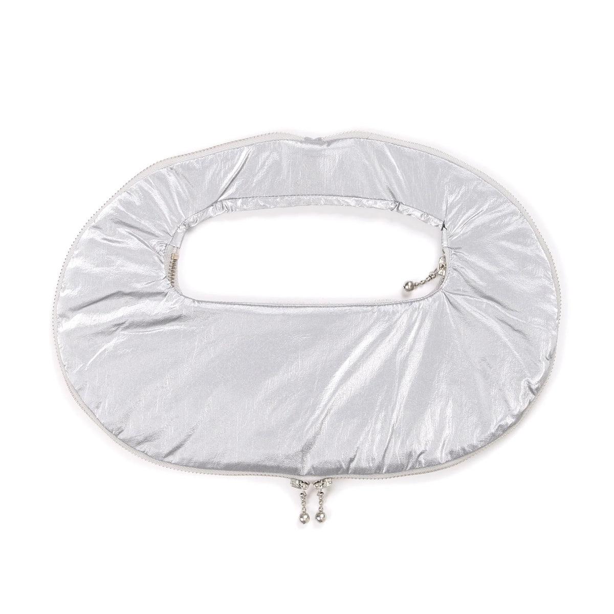 Gilded Croissant Bag 'Chrome' - Stylish Metallic Shoulder Purse for Women | Perfect for Parties, Date Nights & Special Occasions