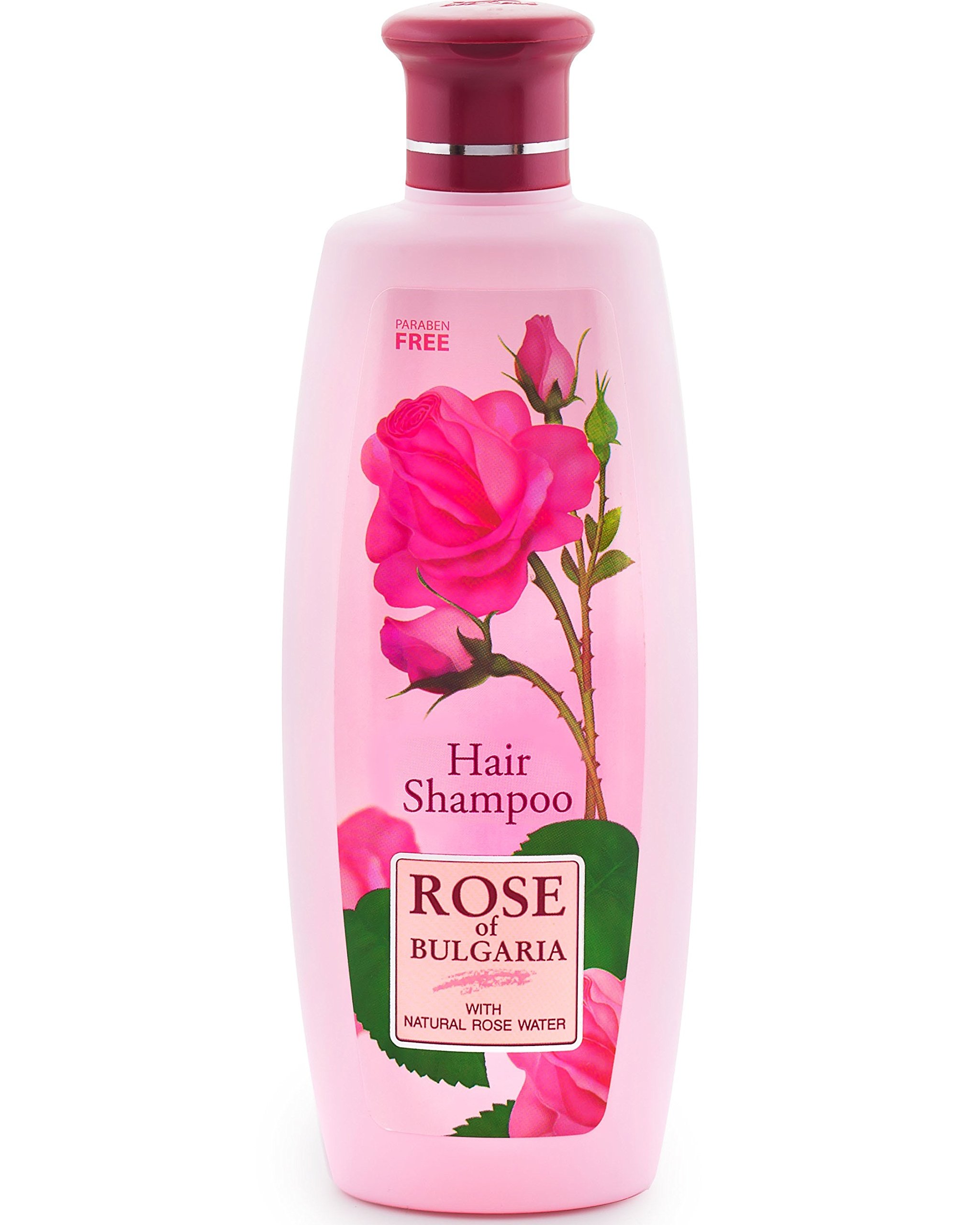 Biofresh Rose of Bulgaria Hair Shampoo with Natural Rose Water - 330ml for Hydration & Shine | Gentle Cleansing for Dry & Damaged Hair | Pack of 1 | Perfect for Daily Hair Care & Scalp Nourishment