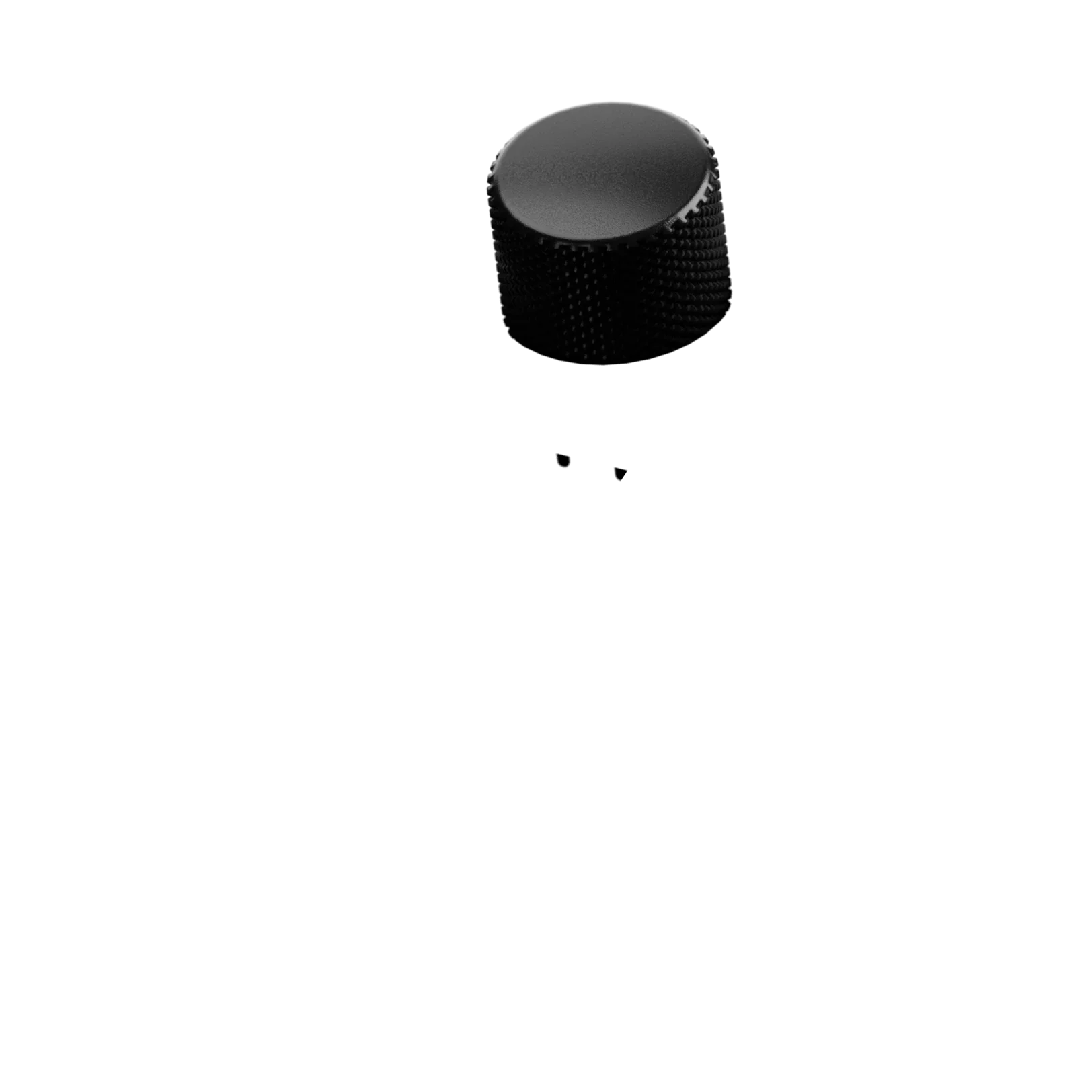 GMMK Rotary Knob - Premium Jet Black Mechanical Keyboard Knob for Gaming & Typing - Perfect for PC, Mac, and Custom Keyboard Builds