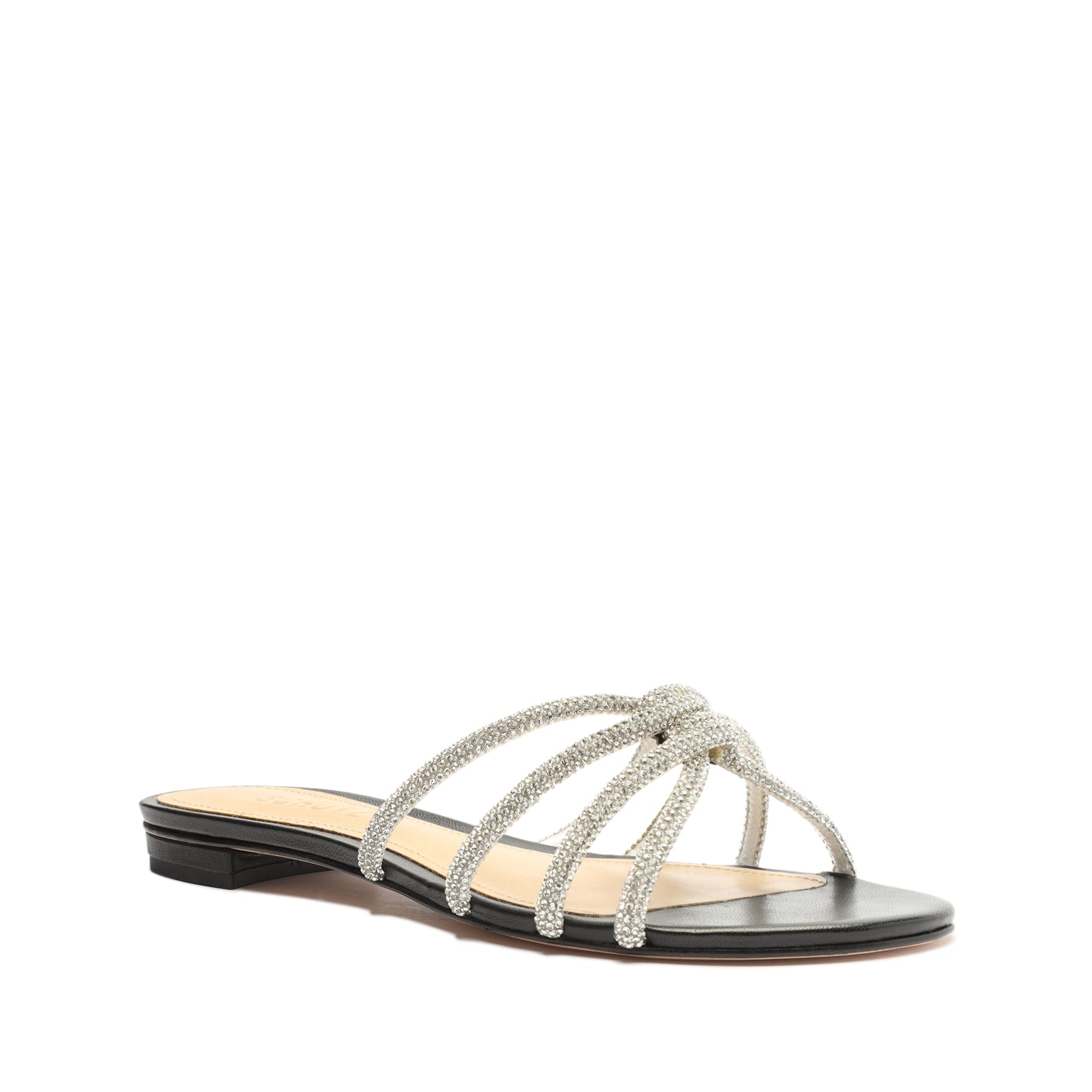 Rachel Glam Nubuck Sandals for Women - Comfortable Summer Slide Sandals with Cushioned Footbed | Perfect for Beach, Vacation & Casual Outfits