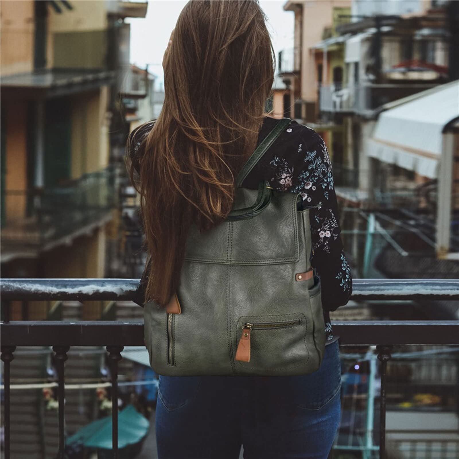 TERCAN Large Capacity Men's Backpack - Durable Laptop Bag for Work, Travel & School | Water-Resistant College Backpack for Students & Professionals | Perfect for Commuting, Business Trips & Campus Life