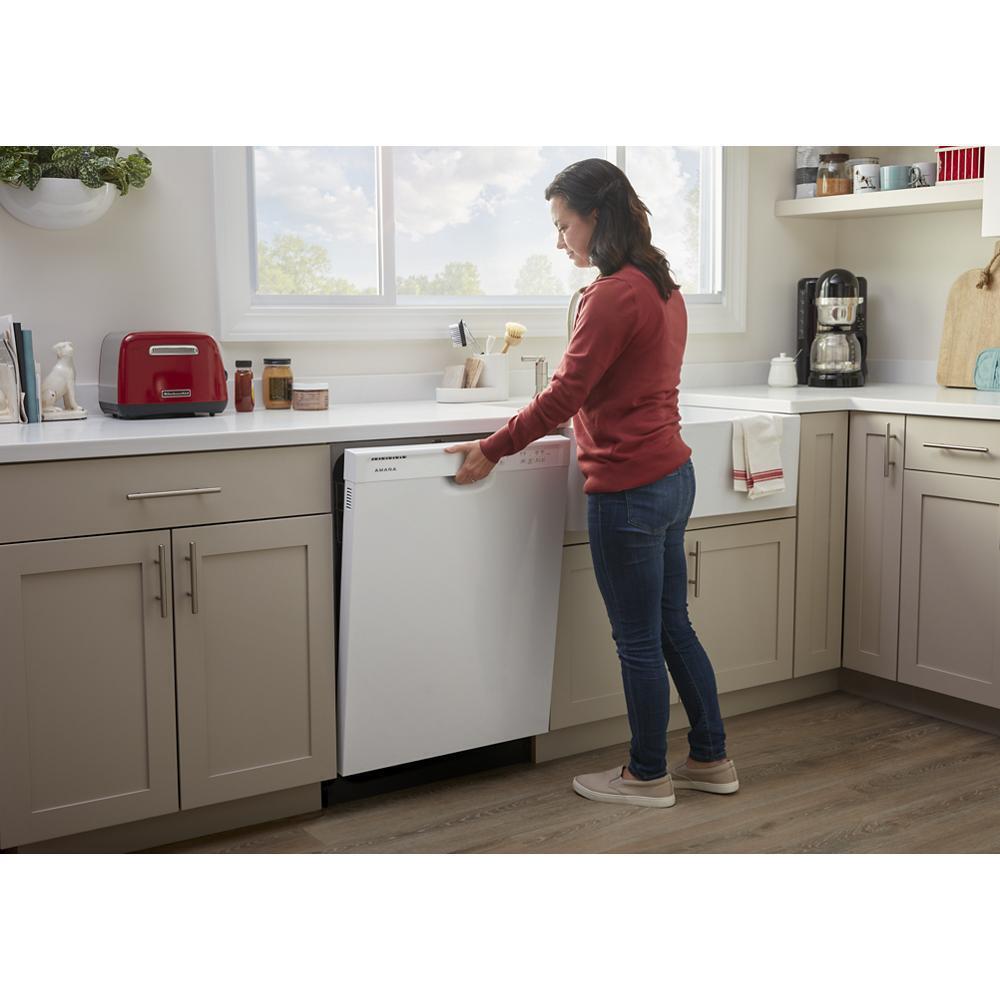 Amana ADB1400AMW Built-in Dishwasher with Triple Filter Wash System - Energy Efficient, Quiet Operation for Kitchens, Restaurants & Home Use