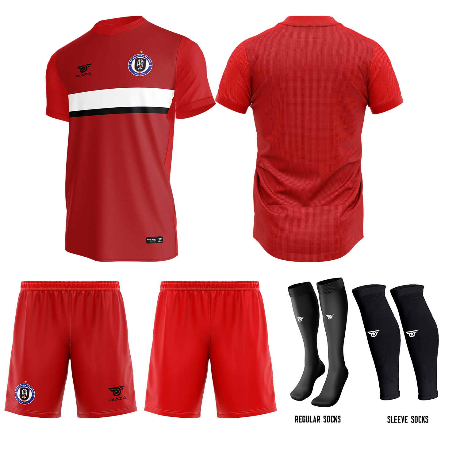 FC Atlanta Goalkeeper Bundle for Youth - Perfect for Soccer Training and Match Games