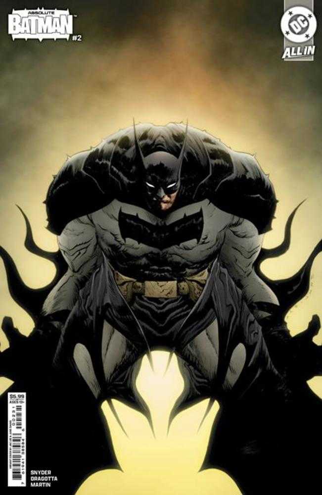 Absolute Batman #2 Cover C Jae Lee Card Stock Variant - Limited Edition Comic Book for Collectors, DC Fans & Gift Giving
