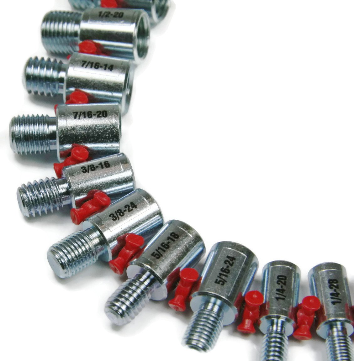Precision Thread Gauge Set - Inch & Metric Sizes for Nuts, Bolts & Screws - Measuring & Identification Tool for DIY, Automotive & Industrial Use