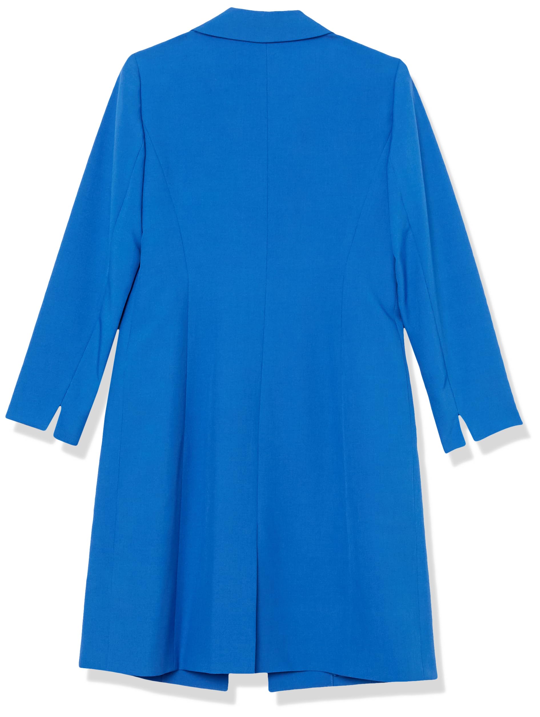 Women's Long Jacket & Sheath Dress Set - Elegant Winter Coat and Bodycon Dress Outfit for Work, Party & Formal Occasions