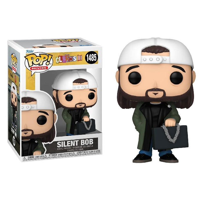 Clerks III Pop! Vinyl Figure - Silent Bob Collectible [1485] - Perfect for Movie Fans, Pop Culture Collectors & Home Decor