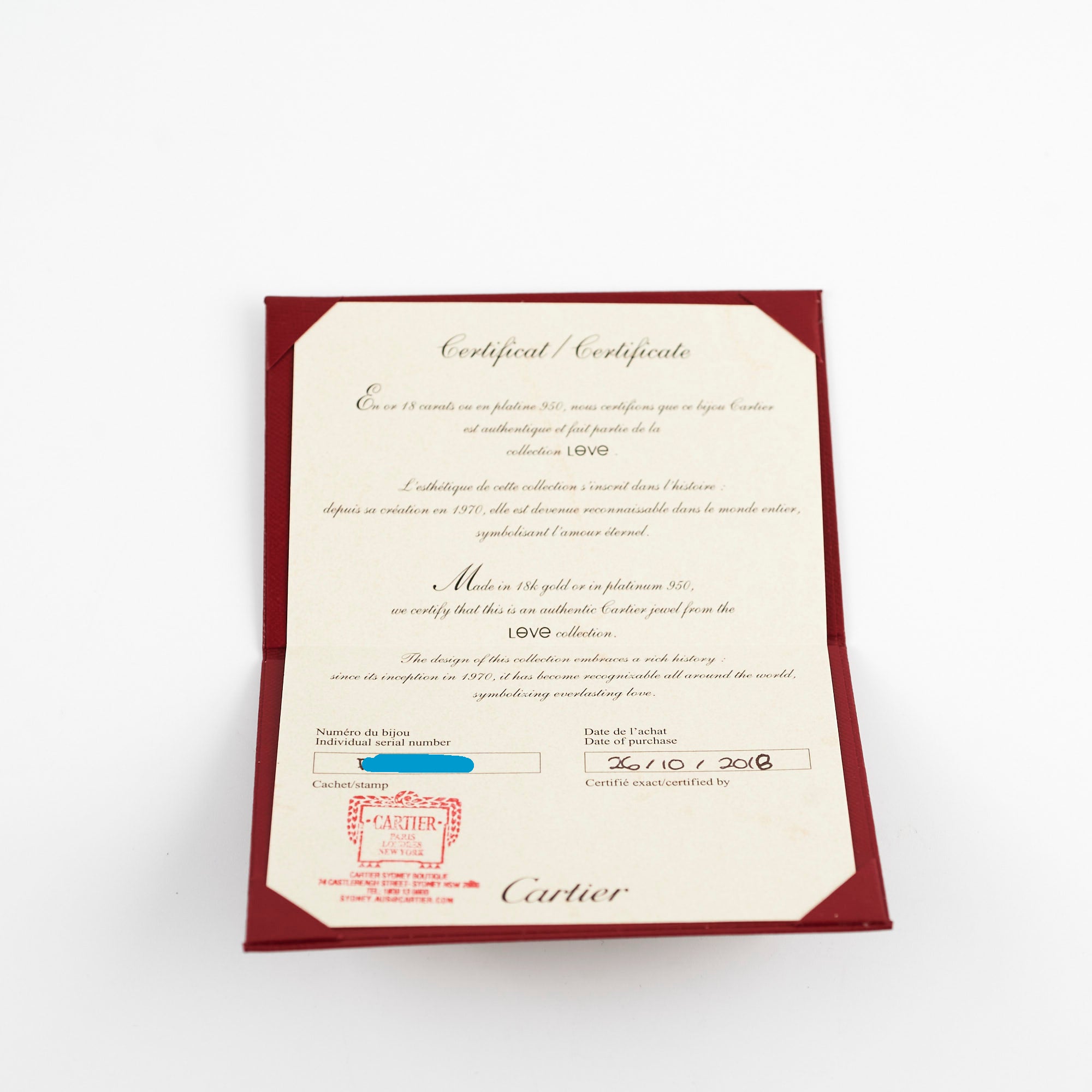 Cartier Love Bracelet in 18K White Gold - Size 15 | Luxury Jewelry for Women | Perfect for Anniversaries, Weddings & Special Occasions