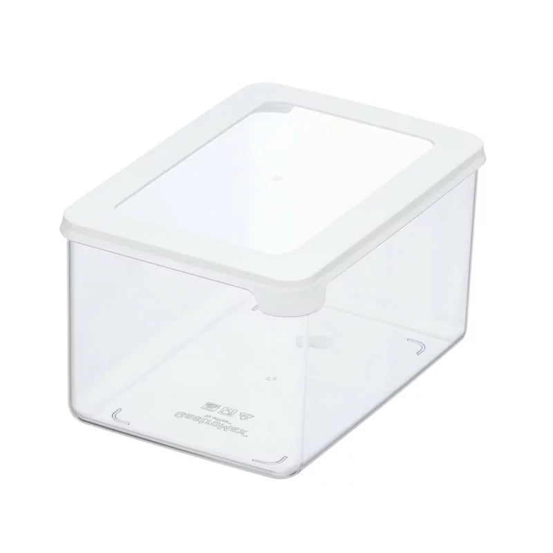 1.65L Smart Store Airtight Food Storage Container - BPA-Free, Transparent/White - Perfect for Kitchen, Pantry & Meal Prep Organization