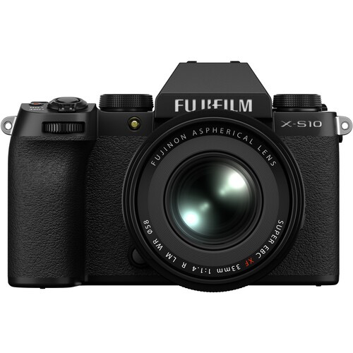 Fujifilm FUJINON XF 33mm F1.4 R LM WR Lens - Fast Aperture Prime Lens for Fuji X-Mount Cameras, Weather-Resistant for Outdoor Photography & Portraits