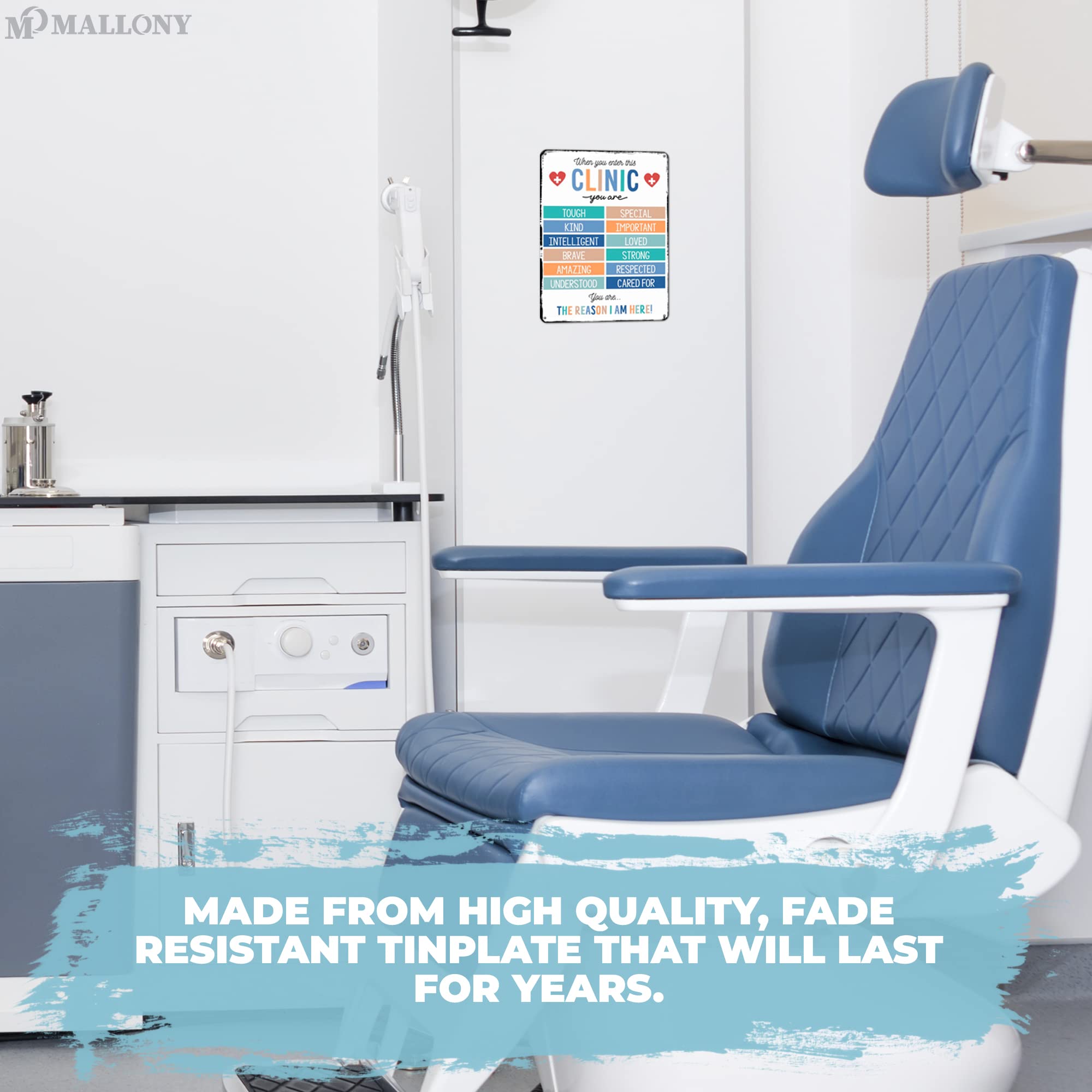Motivational Health Posters for Clinic & Office Decor - Inspirational Wall Art for Doctor's Office, Classroom & Home - Perfect for Health Class, Waiting Room & Workspace