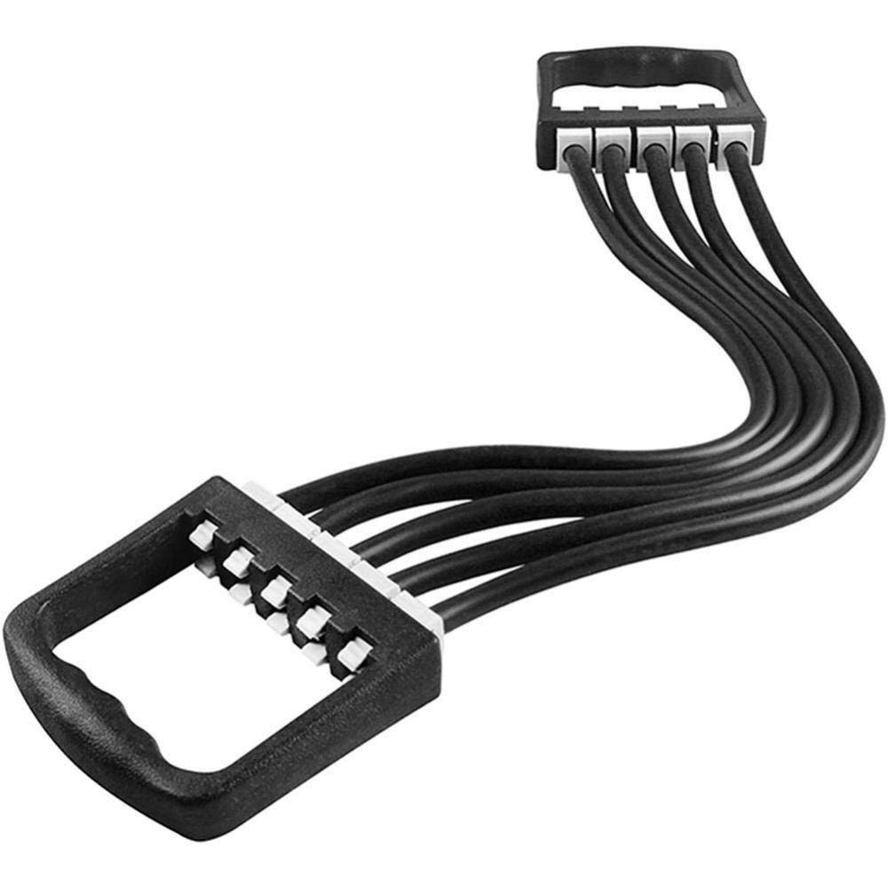 JF-XUAN Chest Expander for Men - Portable Resistance Bands Set with 5 Elastic Tubes, Pull Trainer for Home Gym, Strength Training & Yoga | Perfect for Muscle Building, Fitness & Indoor Workouts