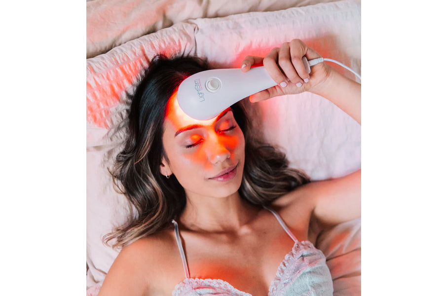 LightStim LED Light Therapy Device for Wrinkles & Anti-Aging - FDA Cleared Red Light Therapy for Face - At-Home Skin Rejuvenation Treatment for Fine Lines & Even Skin Tone | Perfect for Daily Skincare Routine & Spa-Like Experience