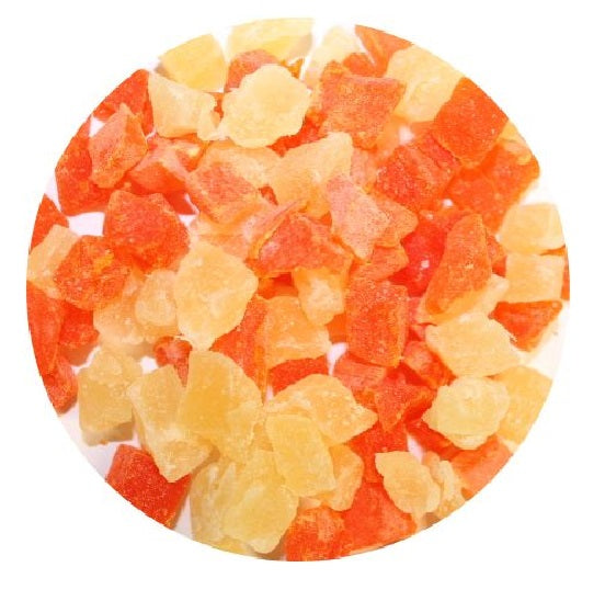 Organic Dried Papaya & Pineapple Snacks - Sweet & Chewy Tropical Fruit Treats for Kids & Adults - Perfect for Lunchboxes, Hiking, and Healthy On-the-Go Snacking