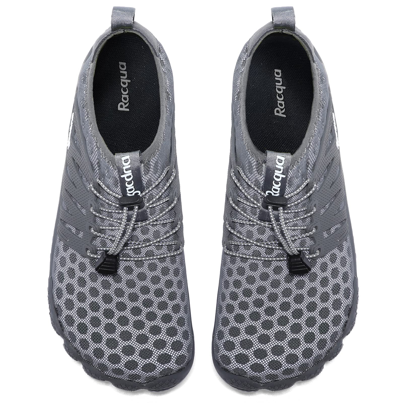 **Racqua Composite Mesh Water Shoes for Men & Women - Lightweight Quick-Dry Aqua Shoes for Beach, Swimming, Surfing & Outdoor Activities**
