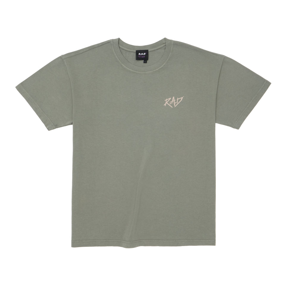 Heavy™ 'R' Globe Tee Mulled Basil - Premium Cotton T-Shirt for Men, Streetwear Fashion, Casual Wear & Everyday Outfits