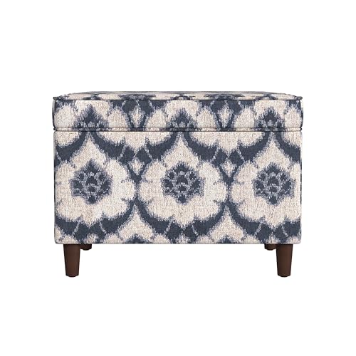 Blue Medallion Print