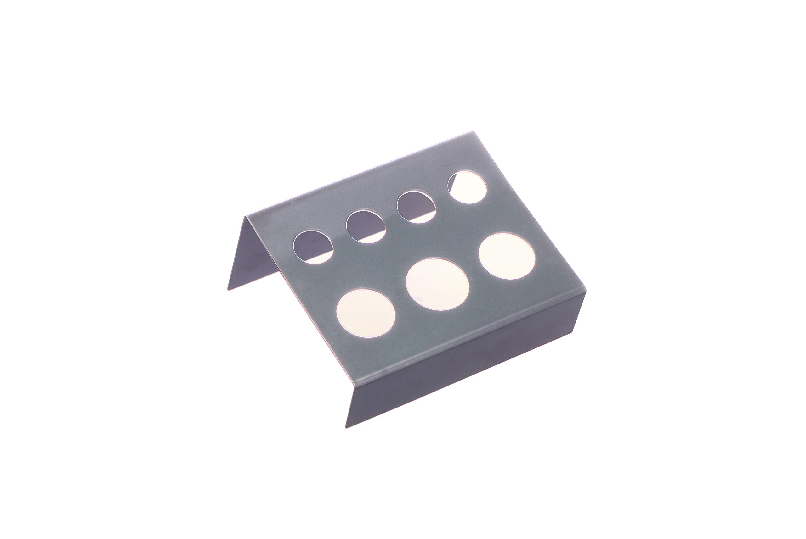 Professional Stainless Steel Tattoo Ink Cup Holder Stand - Fits 7 Ink Caps - Durable Tattoo Artist Accessory for Precise Ink Work in Tattoo Studios & Home Tattooing