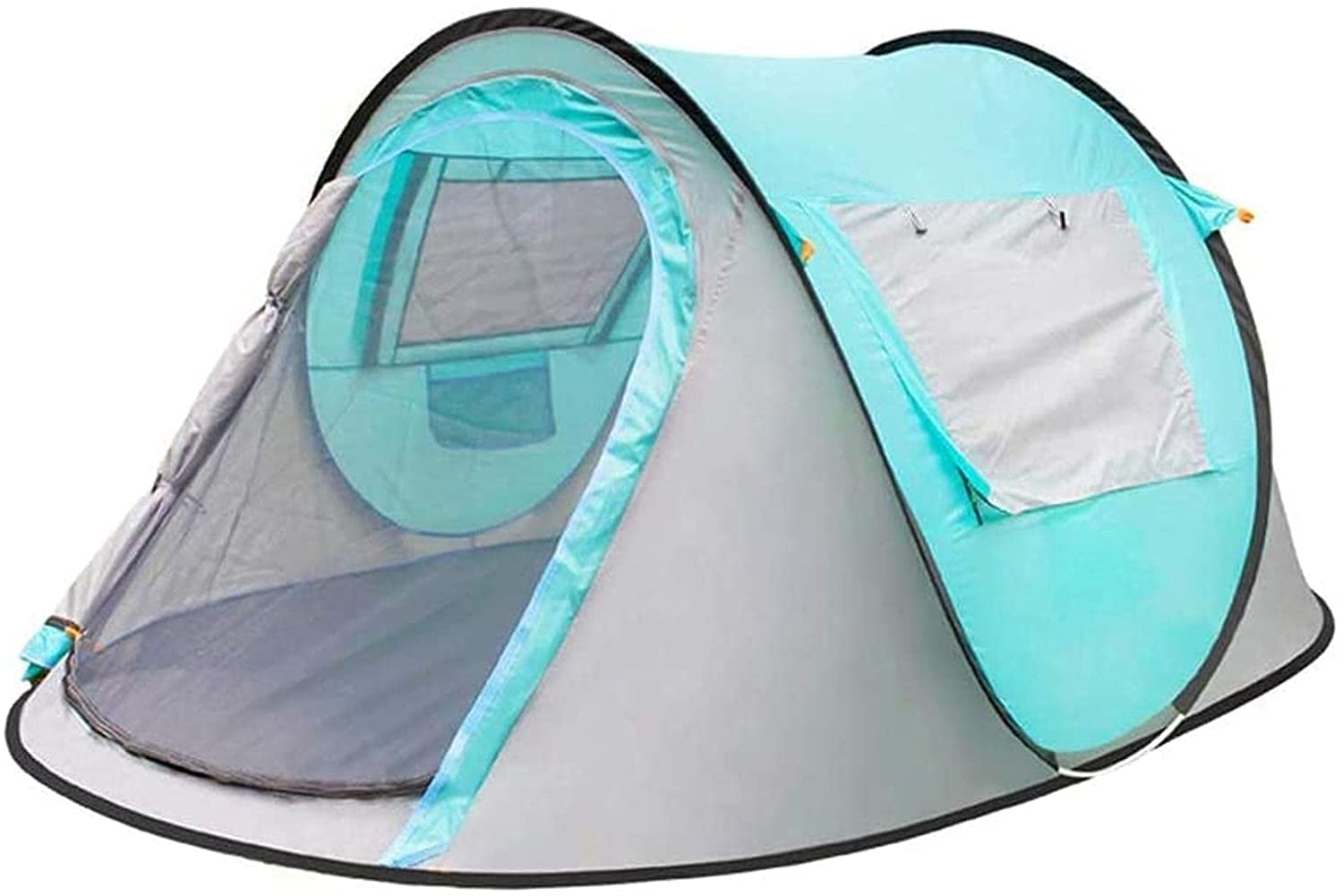 Instant Pop-Up Automatic Dome Tent - Waterproof & Portable 2-3 Person Camping Tent with UV Sun Protection - Lightweight for Outdoor Hiking, Backpacking & Beach Trips (Blue) | Perfect for Family Camping, Music Festivals & Emergency Shelter