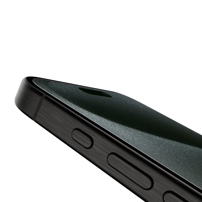 Belkin Screen Protector for iPhone 15 Pro Max - Tempered Glass with HD Clarity & Anti-Scratch Protection - Perfect for Everyday Use, Gaming, and Outdoor Activities