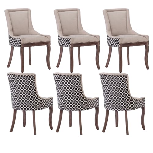 Beige and Patterned