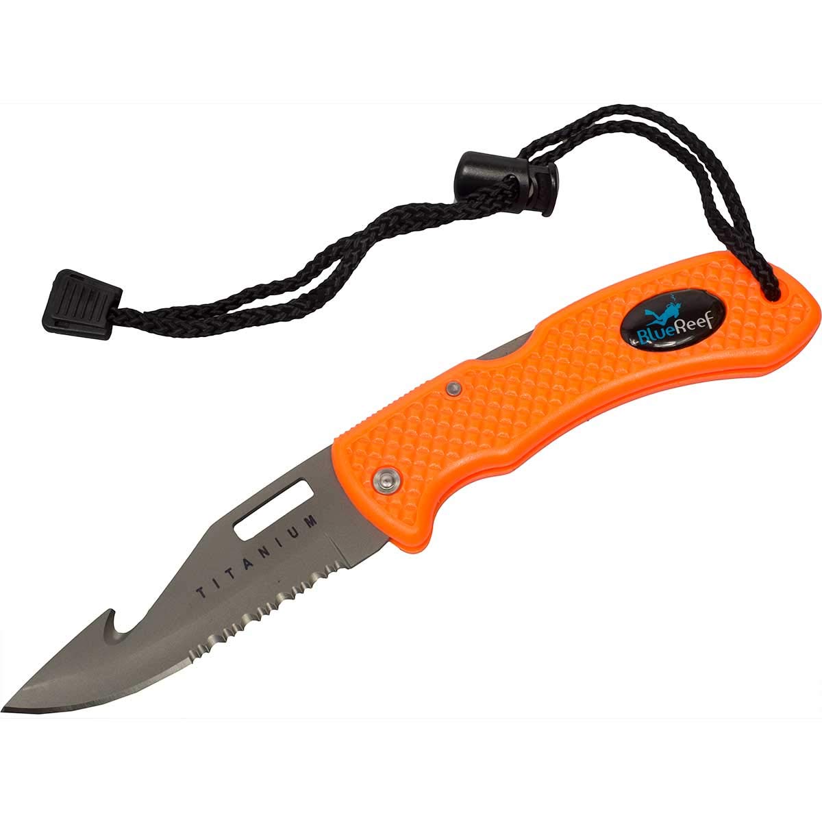Premium Titanium Folding Knife for Scuba Diving & Outdoor Adventures - Lightweight, Corrosion-Resistant, Compact EDC Tool for Camping, Hiking & Water Sports