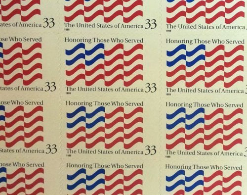 USPS Scott 3331 Stamps - Honoring Veterans & Military Service