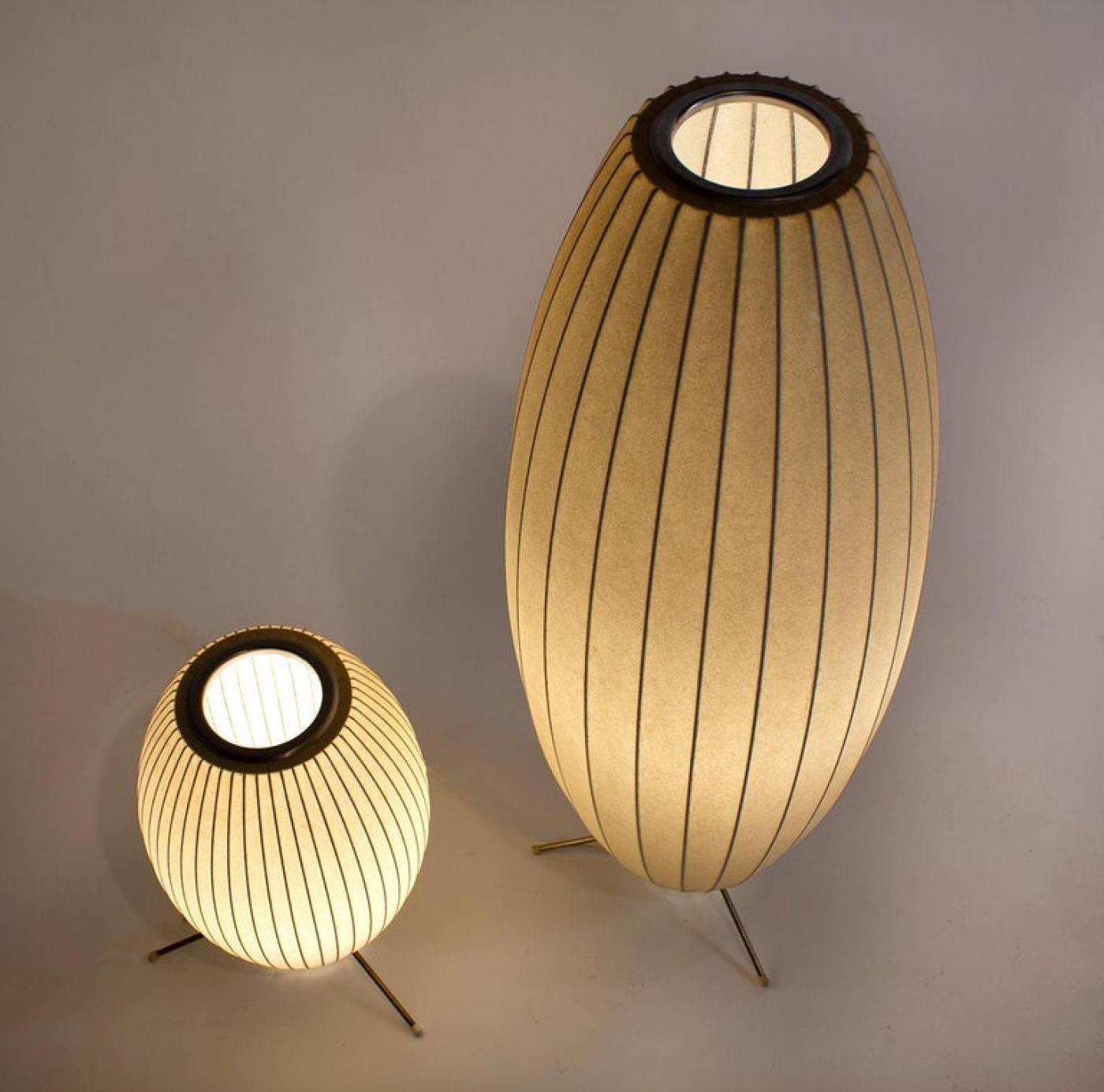 Nelson Tripod Table Lamp - Mid-Century Modern Adjustable Desk Light for Home Office, Living Room & Bedroom - Perfect for Reading, Working & Decor