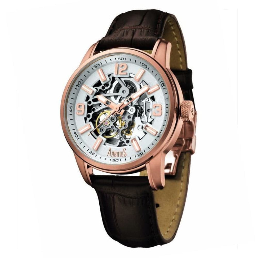 ARBUTUS ALLY AR904RWF Men's Analog Quartz Watch - Stylish & Durable Wristwatch for Business, Casual & Outdoor Activities