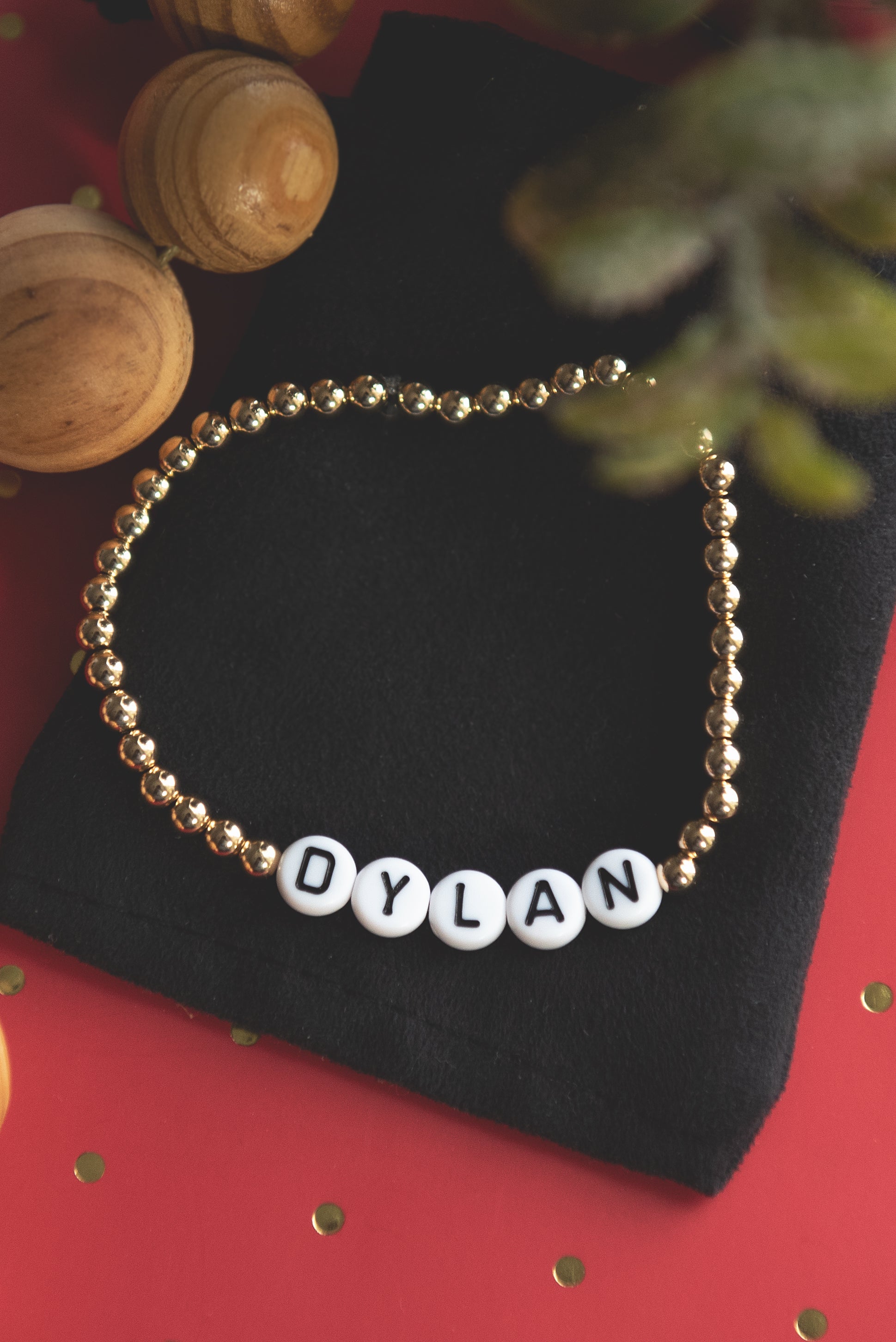 Custom Beaded Bracelet - Handmade Gold or Silver Adjustable Jewelry for Women | Perfect for Gifts, Parties & Everyday Wear