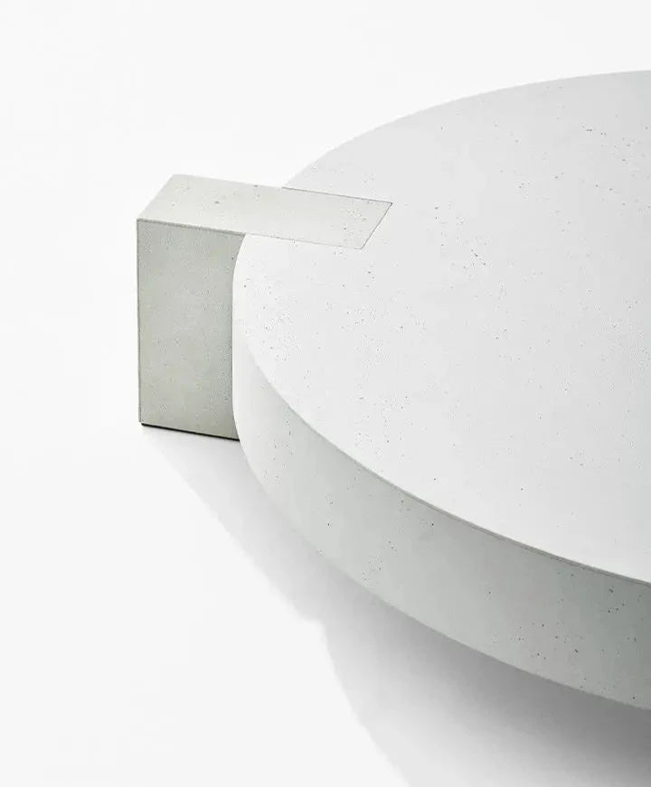 Ducale Modern Coffee Table by CIMENTO® - Mid-Century Style Living Room Furniture for Small Spaces - Perfect for Apartments, Lounges & Home Decor