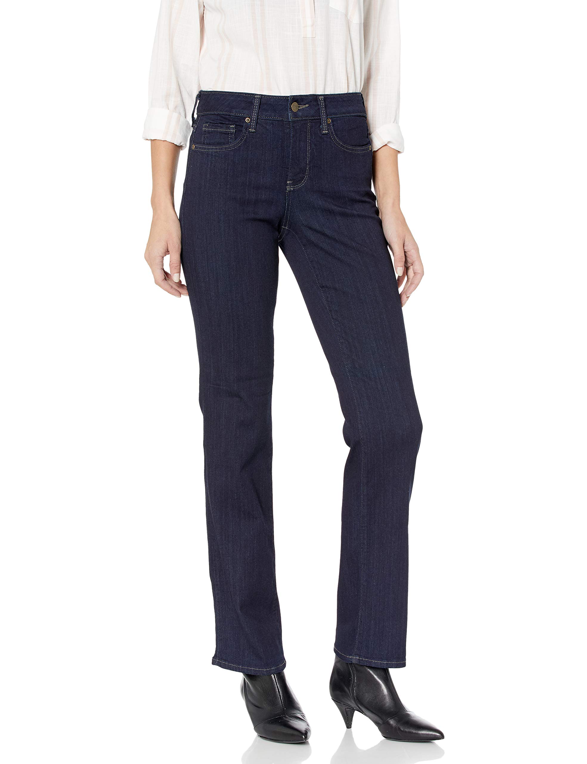 NYDJ Women's Marilyn Straight Leg Jeans - Comfortable Sure Stretch Denim for Everyday Wear & Office Outfits