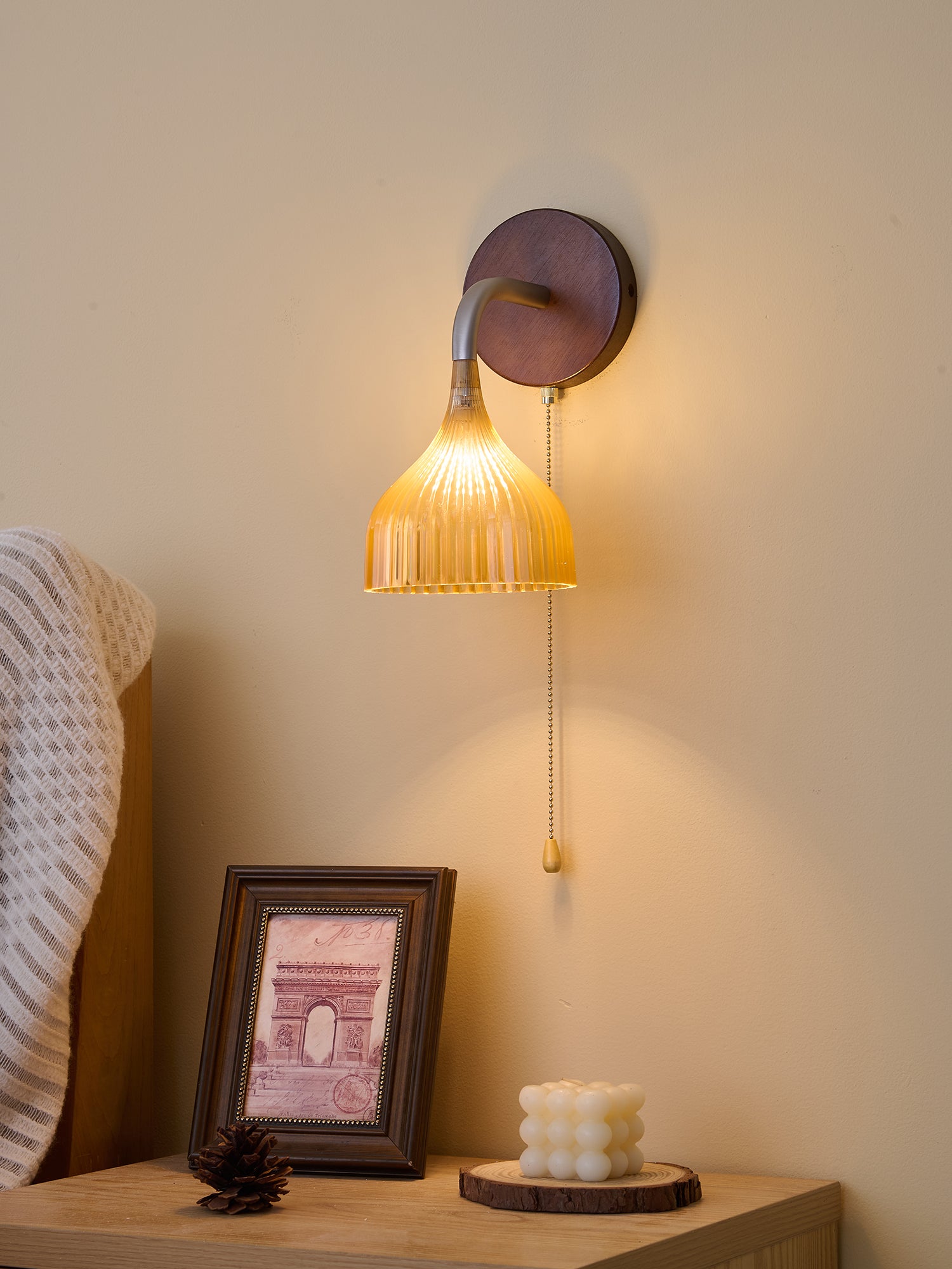Lucina Wall Lamp - Modern LED Sconce Lighting for Bedroom, Living Room & Hallway | Energy-Efficient Indoor Wall Light Fixture