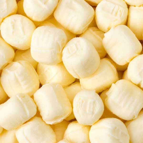 Bayside Premium Butter Mints Candy - 1LB Bulk Bag | Classic Creamy Mint Candies for Parties, Weddings, Office Treats & Gift Baskets