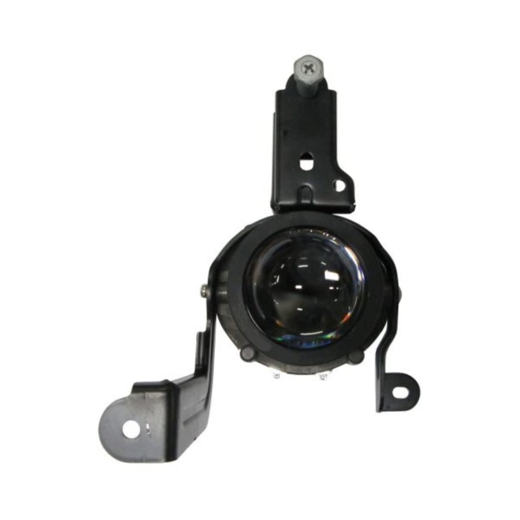 KarParts360 Kia Rio Fog Light Assembly Driver Side w/Bulbs - Compatible with 2016 2017 Models, Replaces KI2592159 - Perfect for Night Driving & Foggy Conditions