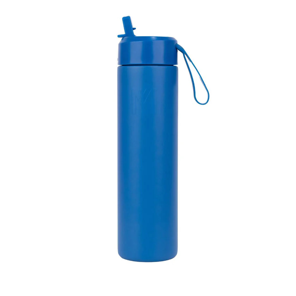 Montii Fusion Sipper Drink Bottle - 475ml (16oz) Leak-Proof Insulated Stainless Steel Water Bottle for Gym, Hiking, Travel & Everyday Use
