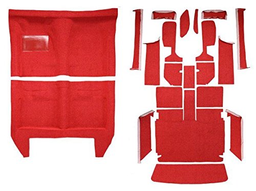 ACC Automotive Carpet Kit for 1966 Dodge Charger - Automatic Complete Set (501-Black 80/20 Loop) | Perfect for Classic Car Restoration & Interior Upgrade