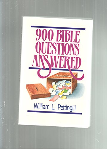 900 Bible Questions Answered - Comprehensive Guide to Biblical Queries | Perfect for Bible Study, Sunday School & Personal Faith Exploration