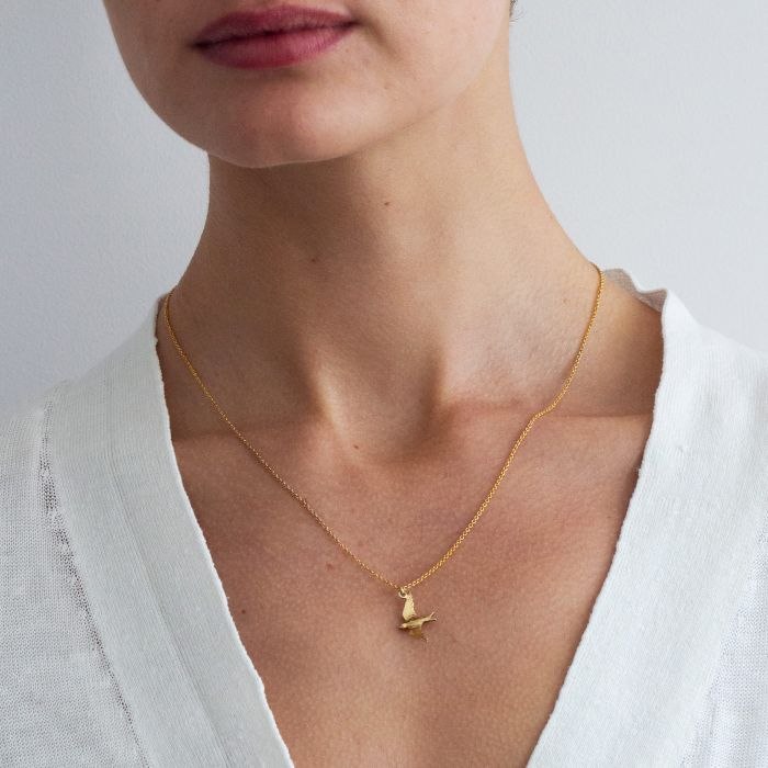 Flying Swallow Necklace - Elegant Silver Bird Pendant Jewelry for Women | Perfect Gift for Birthday, Anniversary & Valentine's Day | Everyday Wear & Special Occasions
