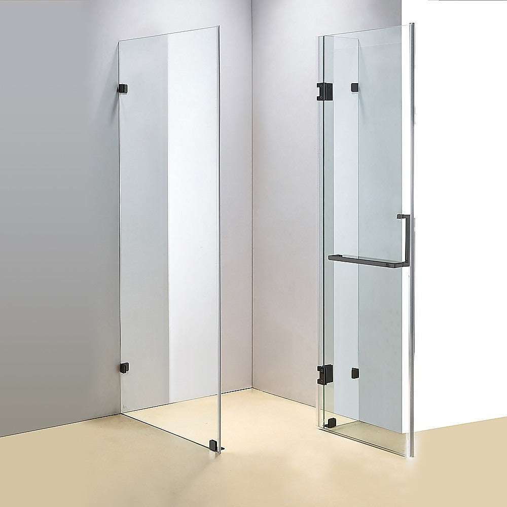 10mm Frameless Glass Shower Screen 1200x1000mm - Modern Bathroom Enclosure by Della Francesca - Perfect for Walk-in Showers and Bathroom Renovations