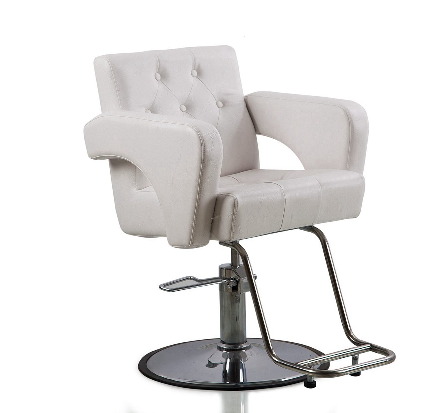 Professional Hydraulic Barber Chair for Hair Styling & Spa - Adjustable Salon Equipment for Haircuts, Shaves & Relaxing Treatments - Perfect for Barbershops, Salons & Home Use
