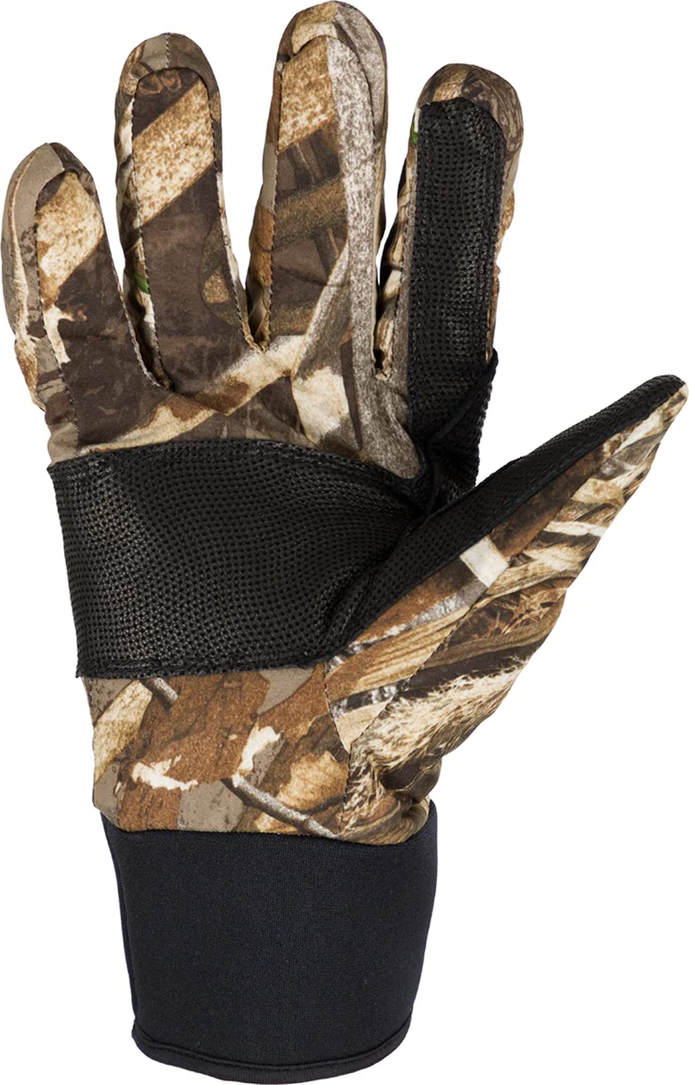 Drake EST Refuge Gore-Tex Gloves for Men - Medium Size, Realtree Max-5 Camo Pattern - Waterproof & Windproof Hunting Gloves for Cold Weather, Outdoor Activities, and Wilderness Survival