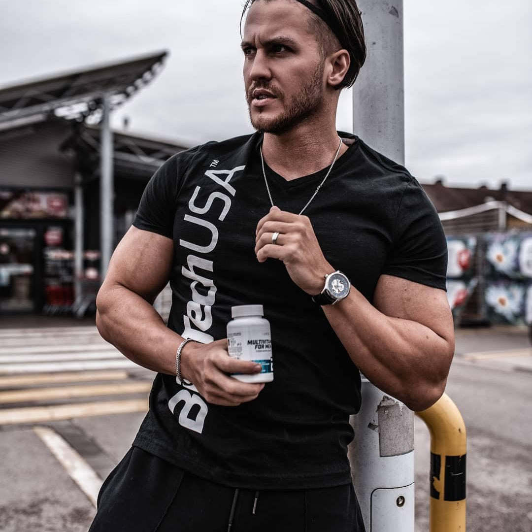 BioTechUSA Multivitamin for Men - 60 Tablets | Daily Immune Support & Energy Boost | Perfect for Active Lifestyles & Gym Recovery