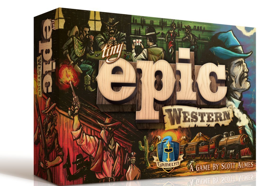 Tiny Epic Western Board Game - Wild West Poker Adventure for Game Nights