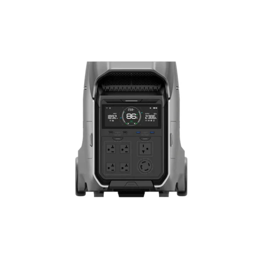 EcoFlow DELTA Pro 3 Portable Power Station with Smart Home Panel 2 - 3600W Solar Generator for Home Backup, Camping & Outdoor Adventures | Dual Kit Bundle for Emergency Power Supply
