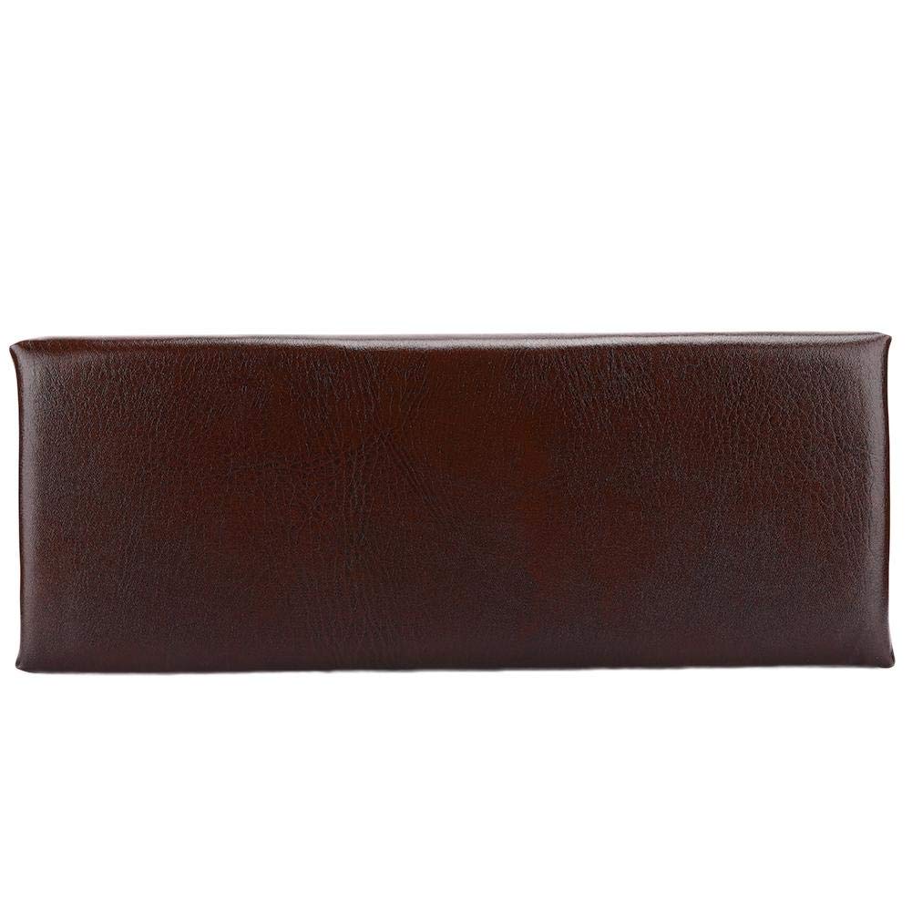Premium Elastic Massage Pillow for Neck & Back Pain Relief - High Resilience Memory Foam, Home & Salon Use, Dark Brown - Perfect for Relaxation, Travel & Office Comfort